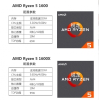 AMD锐龙 Ryzen 5 1500X 3.5  四核/18M/AM4 云南CPU批发