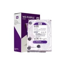 昆明电脑批发 西部数据(WD)紫盘 6TB SATA6Gb/s 64M 监控硬盘(WD60PURX)