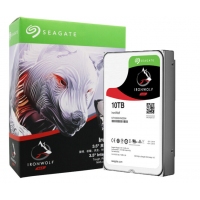 云南硬盘批发 希捷(SEAGATE)酷狼系列 10TB 7200转256M SATA3 网络存储(NAS)硬盘