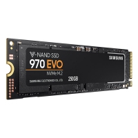 云南三星固态专卖 三星(SAMSUNG) 970 EVO 250GB NVMe M.2 固态硬盘（MZ-V7E1T0BW）