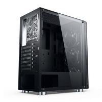 游戏风暴 魔晶(黑) 游戏机箱(RGB炫彩灯条,USB3.0机箱,对流散热,兼容SSD,长显卡
