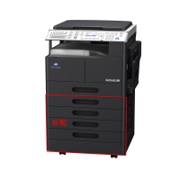柯尼卡 美能达打印机B266家庭办公网络激光A3黑白打印扫描复印