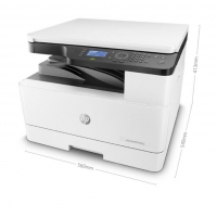 惠普(HP) LaserJet MFP M433a A3黑白激光数码复合机打印机(打印、扫描、复印) 436n