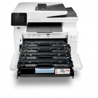 惠普（HP）Colour LaserJet Pro M281fdn彩色激光多功能一体机(M277n升级型号)(打印 复印 扫描 传真)