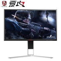 AOC AGON 爱攻I AG271FX 27英寸 吃鸡 144hz 1ms响应 FreeSync技术 全接口游戏电竞旋转升降显示器 绝地求生