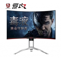 AOC AGON 爱攻II AG272FCX 27英寸高清 吃鸡 144Hz刷新 1800R曲率 ΔE3 全接口游戏电竞曲面显示器 绝地求生