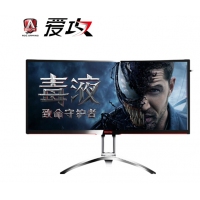 AOC AGON 爱攻 AG352QCX 35英寸 21:9带鱼屏 2K高清 200Hz高刷新 1800R曲度 ΔE3 游戏电竞曲面电脑显示器