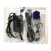 AOC 电脑显示器27英寸 27B1H 广视角窄边框HDMI IPS液晶吃鸡游戏显示屏 黑色