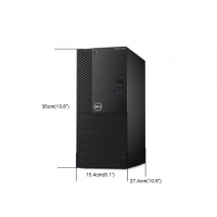 戴尔（DELL）OptiPlex 3050MT 商用台式电脑 (酷睿i3-7100 4GB 1TB 集显 Win10H 三年上门售后）21.5英寸