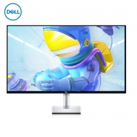 戴尔（DELL） S2718D 27英寸纤薄四面窄边框2K高分辨率HDR 背光不闪IPS屏显示器 银色