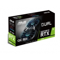 华硕（ASUS）RTX2080 电竞吃鸡游戏台式机电脑独立显卡 雪豹DUAL RTX 2080-O8G