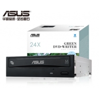 华硕(ASUS) 24倍速 SATA DVD刻录机 黑色(DRW-24D5MT)（内置）