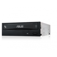 华硕(ASUS) 24倍速 SATA DVD刻录机 黑色(DRW-24D5MT)（内置）