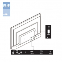 AOC 32英寸LED平板液晶电视机 电脑液晶显示器两用 LE32M3776