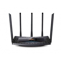 TP-LINK 双频千兆无线路由器 板阵天线智能穿墙 高速光纤家用别墅办公大功率覆盖 TL-WDR6510 触屏/1300M 网口千兆大户型路由器