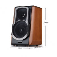 漫步者（EDIFIER） S2000MKII HIFI有源音箱 家庭影院/电脑无线蓝牙音响 木纹色