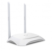 TP-LINK TL-WR840N 300Mbps无线路由器 家用无线智能wifi普联路由器穿墙高速 白色