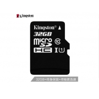 金士顿（Kingston）32GB TF(Micro SD) 存储卡 U1 C10 高速升级版 连续拍摄更流畅 终身保固