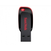 闪迪CZ50酷刃 8GB USB2.0 U盘  黑红色