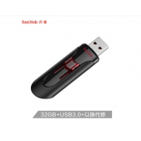 闪迪 （SanDisk） 16GB USB3.0 U盘 CZ600酷悠 黑色 USB3.0入门优选 时尚办公必备