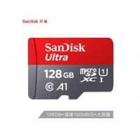 闪迪（SanDisk）128GB TF（MicroSD）存储卡 U1 C10 A1 至尊高速移动版 读速100MB/s APP运行更流畅
