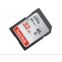 闪迪（SanDisk） SD内存卡16G/32G/64G 高速单反相机卡 摄影机存储卡 4K高清拍摄 【SDUNC】80M/s 32G