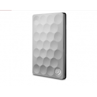 希捷（Seagate）Ultra slim睿致1T/2T移动硬盘2.5英寸 9.6mm USB3.0 1T （STEH1000300）银色 标配送防震包