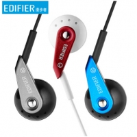 漫步者（EDIFIER） H185P手机耳机耳塞式入耳式耳麦通用重低音男女生电脑耳机跑步有线耳机