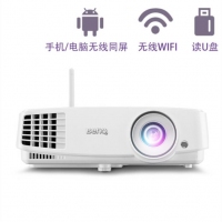 明基（BenQ）E4090智能办公培训家用高清智能投影仪无线WiFi同屏 3D U盘直读 便捷式投影 官方标配