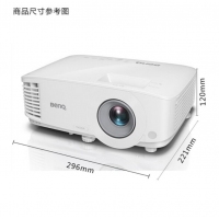 BenQ/明基投影仪EN4430家用办公无线wifi高清1080P家庭影院投影机商务培训 白色