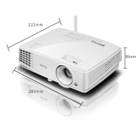明基（BenQ） EN4330智能投影仪 家用办公 无线wifi 手机同屏 移动便携 白色