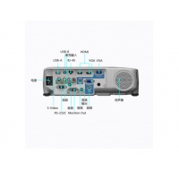 爱普生（EPSON） 投影仪 高清办公 商务会议 宽屏投影机 CB-955WH(3200流明 宽屏) 标配+手机传屏模块