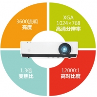 索尼（SONY） EX450 投影仪 高清商务 办公家用教学投影机 3600流明 