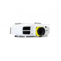 爱普生（EPSON）CB-5520W 投影仪 投影机 商用 办公 会议 (5500流明 镜头位移 高效防尘 免费上门安装)