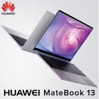 Huawei/华为 MateBook 13 WRT-W19/WRT-W29 全面屏设计 手机电脑一碰互传 i5/i7轻薄笔记本