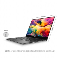 戴尔DELLXPS13.3英寸英特尔酷睿i5超轻薄窄边框笔记本电脑(i5-8250U 8G 256GPCIe IPS 72%高色域 背光)银