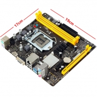 BIOSTAR/映泰 H110MHV3 DDR3主板 ITX 17*19 带HDMI 全新配8100