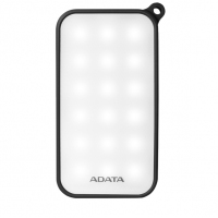 ADATA/威刚 D8000L 8000M毫安充电宝手机通用移动电源防水防尘 黑色