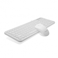 蝰蛇 KM550朋克复古键帽 台式机笔记本 时尚商务家用娱乐USB接口键鼠套装