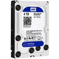 云南硬盘批发 西部数据 WD40EZRZ 4T台式机电脑机械硬盘西数4TB 蓝盘