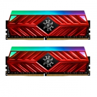 威刚 ADATA XPG-龙耀D41 DDR4 3000频 16G(8G×2)套装炫光台式机内存条（RGB灯条）