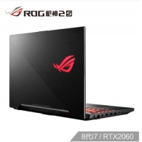 ROG 枪神2s 15.6英寸 144Hz 3ms防炫光雾面屏游戏笔记本电脑 枪神2s 8代i7/RTX2060 144Hz 3ms 72% 16G 512G+1T