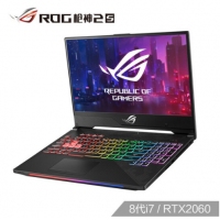 ROG 枪神2s 15.6英寸 144Hz 3ms防炫光雾面屏游戏笔记本电脑 枪神2s 8代i7/RTX2060 144Hz 3ms 72% 16G 512G+1T