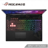 ROG 枪神2s 15.6英寸 144Hz 3ms防炫光雾面屏游戏笔记本电脑 枪神2s 8代i7/RTX2060 144Hz 3ms 72% 16G 512G+1T