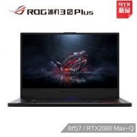 ROG 冰刃3SPlus 17.3英寸 144Hz 3ms 防炫光雾面屏游戏笔记本电脑 冰刃3SPlus i7-8750H/RTX2080 144Hz 3ms 72% 24G 1TB SSD