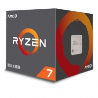 AMD 锐龙 R7-2700X 处理器 (r7) 8核16线程 AM4 接口 3.7GHz 盒装CPU 云南卓兴商城推荐