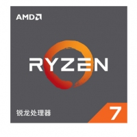 AMD 锐龙 R7-2700X 处理器 (r7) 8核16线程 AM4 接口 3.7GHz 盒装CPU 云南卓兴商城推荐