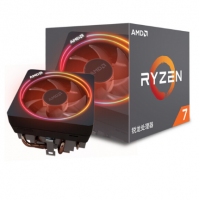 AMD 锐龙 R7-2700X 处理器 (r7) 8核16线程 AM4 接口 3.7GHz 盒装CPU 云南卓兴商城推荐