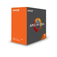 AMD 锐龙 R7-1700X 处理器 (r7) 8核AM4接口 3.8GHz 盒装CPU 云南电脑批发