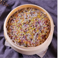 五色花米饭云南特产彩色米罗平产布依族五色米纯植物染色 花米饭
